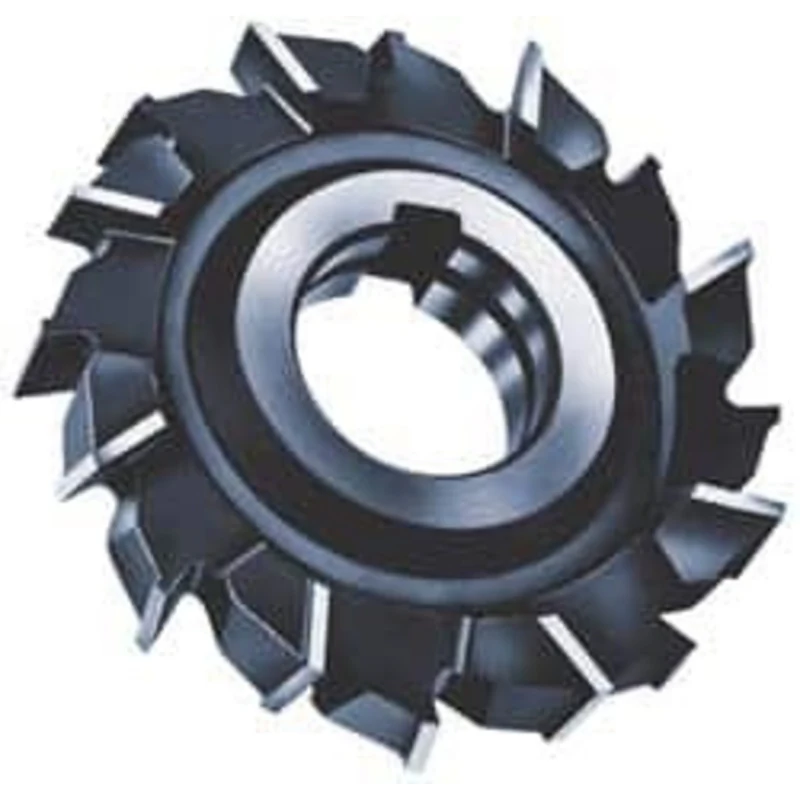 Made in USA 2-3/4 Diam x 5/16 Face Width Staggered Tooth Side Milling Cutter 1 Arbor Hole, High Speed Steel, Uncoated...