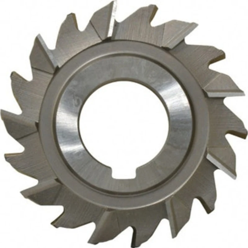 Made in USA 2-3/4 Diam x 7/16 Face Width Staggered Tooth Side Milling Cutter 1 Arbor Hole, High Speed Steel, Uncoated...