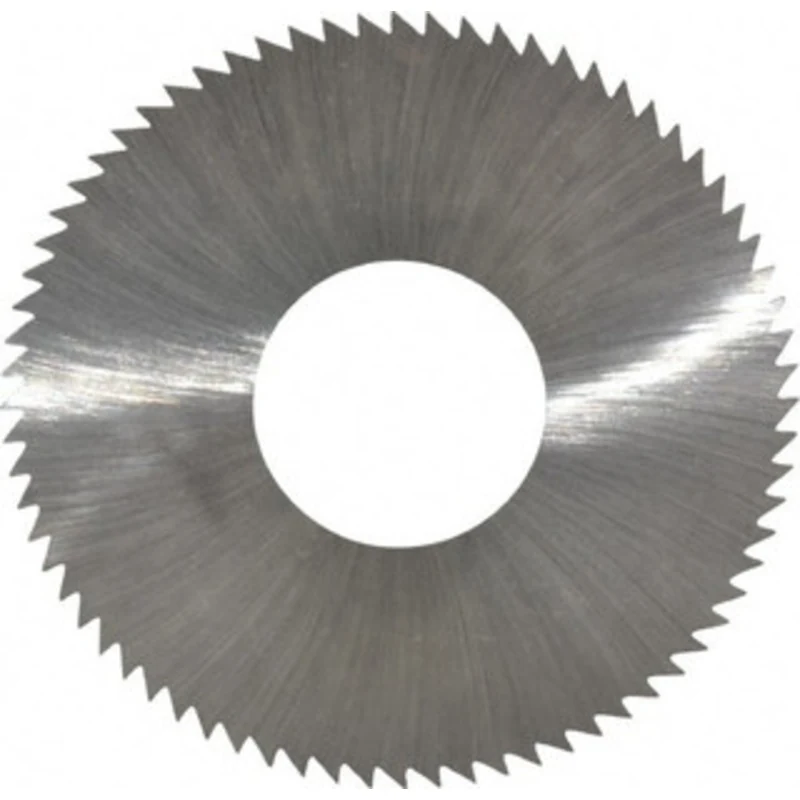Made in USA 2-3/4 x 0.014, 1 Arbor, 72-Tooth High Speed Steel Slitting & Slotting Saw Uncoated, RH Cut, Straight Teet...