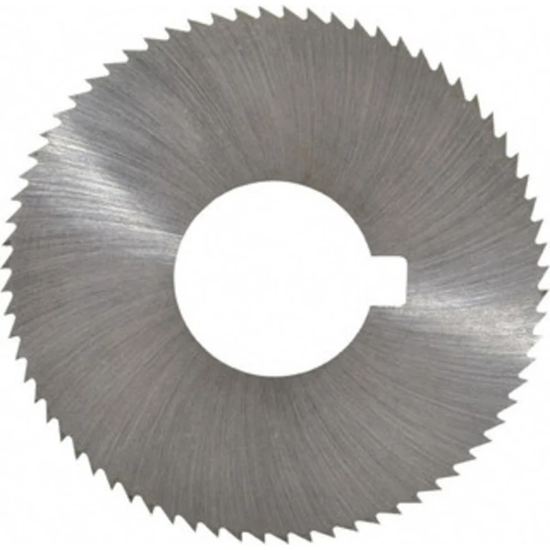 Made in USA 2-3/4 x 0.016, 1 Arbor, 72-Tooth High Speed Steel Slitting & Slotting Saw Uncoated, RH Cut, Straight Teet...