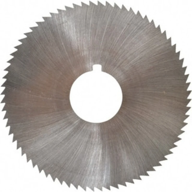 Made in USA 2-3/4 x 0.028, 3/4 Arbor, 72-Tooth High Speed Steel Slitting & Slotting Saw Uncoated, RH Cut, Straight Te...