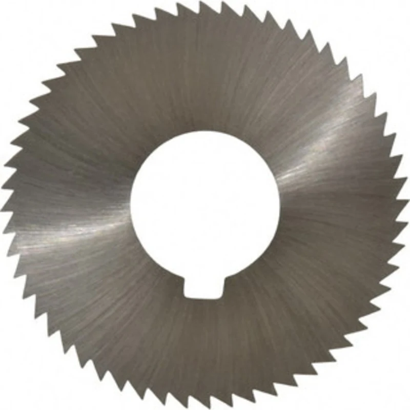 Made in USA 2-3/4 x 0.04, 1 Arbor, 56-Tooth High Speed Steel Slitting & Slotting Saw Uncoated, RH Cut, Straight Teeth...
