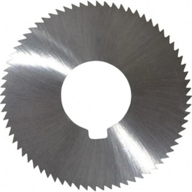 Made in USA 2-3/4 x 0.045, 1 Arbor, 72-Tooth High Speed Steel Slitting & Slotting Saw Uncoated, RH Cut, Straight Teet...