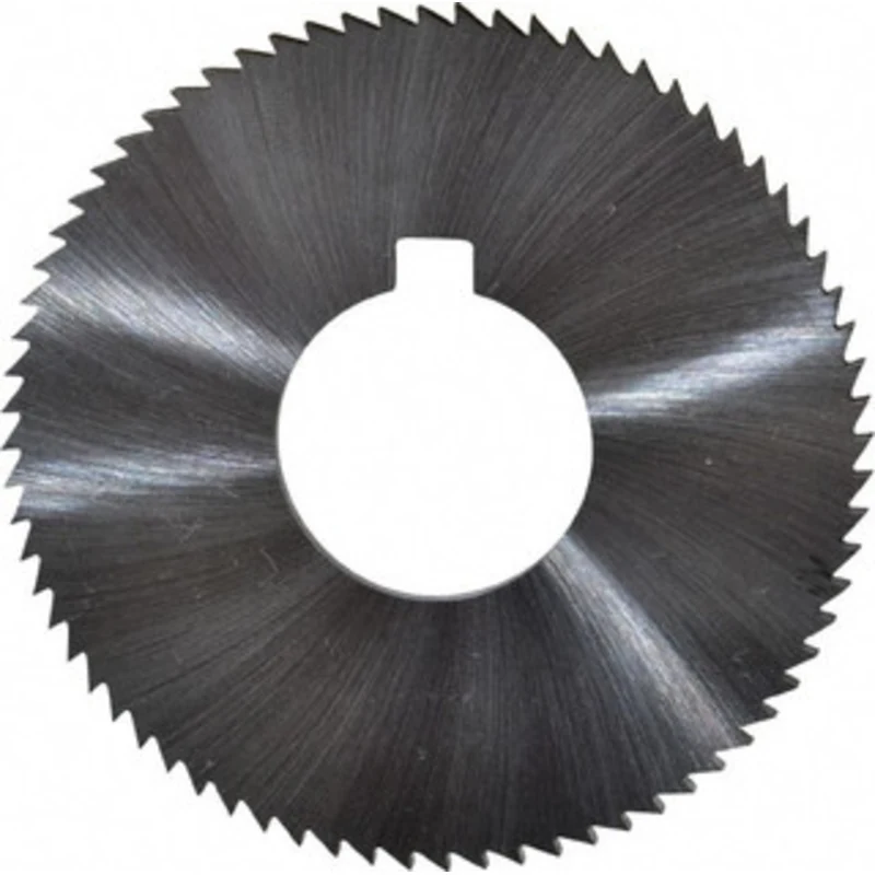 Made in USA 2-3/4 x 0.102, 1 Arbor, 72-Tooth High Speed Steel Slitting & Slotting Saw Uncoated, RH Cut, Straight Teet...