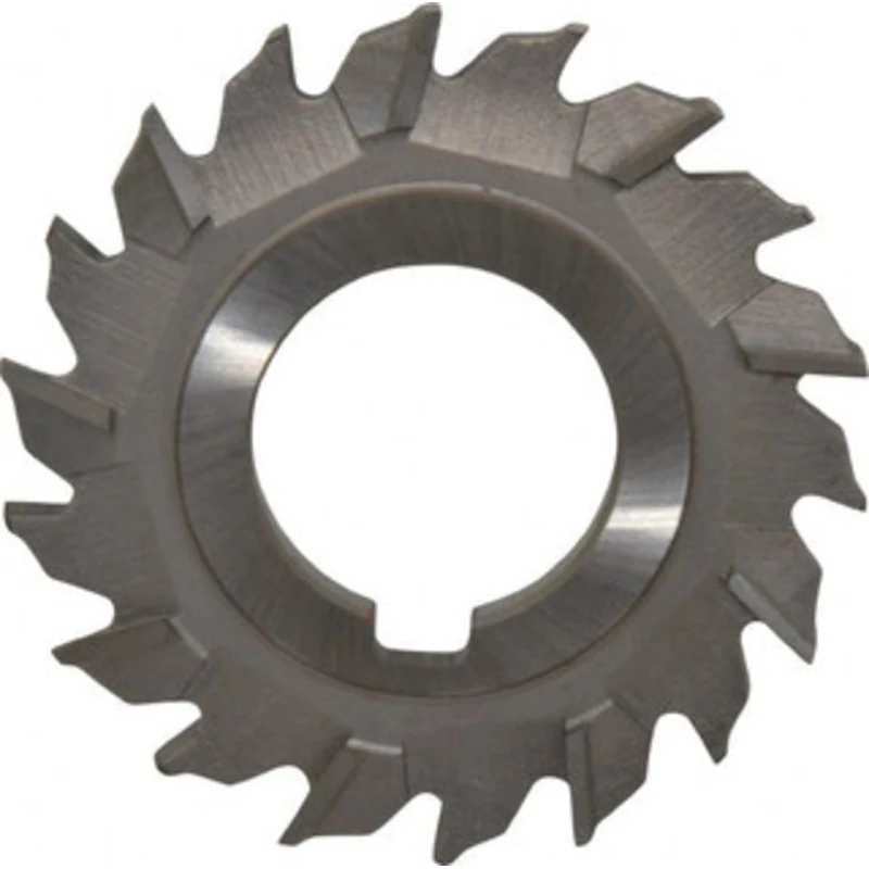 Made in USA 3 Diam x 1/4 Face Width Staggered Tooth Side Milling Cutter 1-1/4 Arbor Hole, High Speed Steel, Uncoated,...