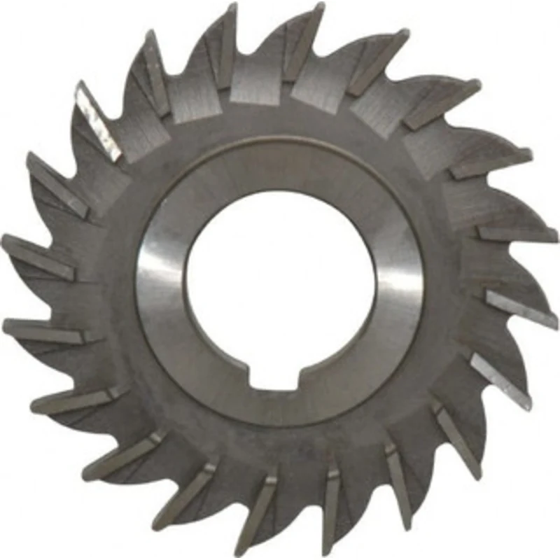 Made in USA 3 Diam x 1/4 Face Width Straight Tooth Side Milling Cutter 1 Arbor Hole, Cobalt, Uncoated, 20 Teeth CSM32...