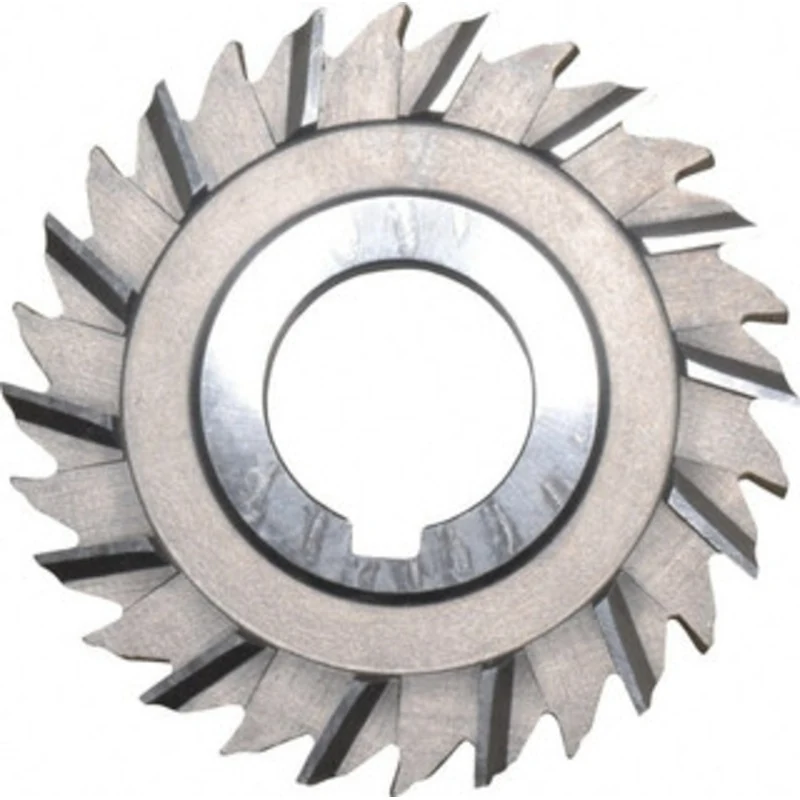 Made in USA 3 Diam x 1/4 Thick Staggered Tooth Side Chip Saw 1 Arbor Hole Diam, High Speed Steel, Uncoated, 28 Teeth,...