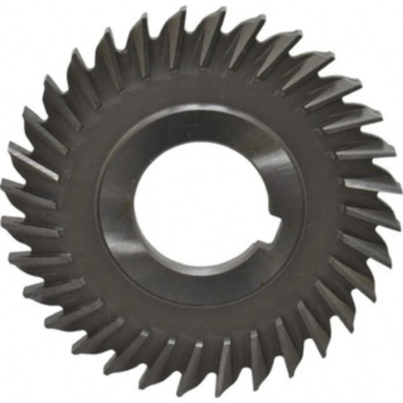 Made in USA 3 Diam x 3/16 Thick Straight Tooth Side Chip Saw 1 Arbor Hole Diam, High Speed Steel, Uncoated, 32 Teeth,...