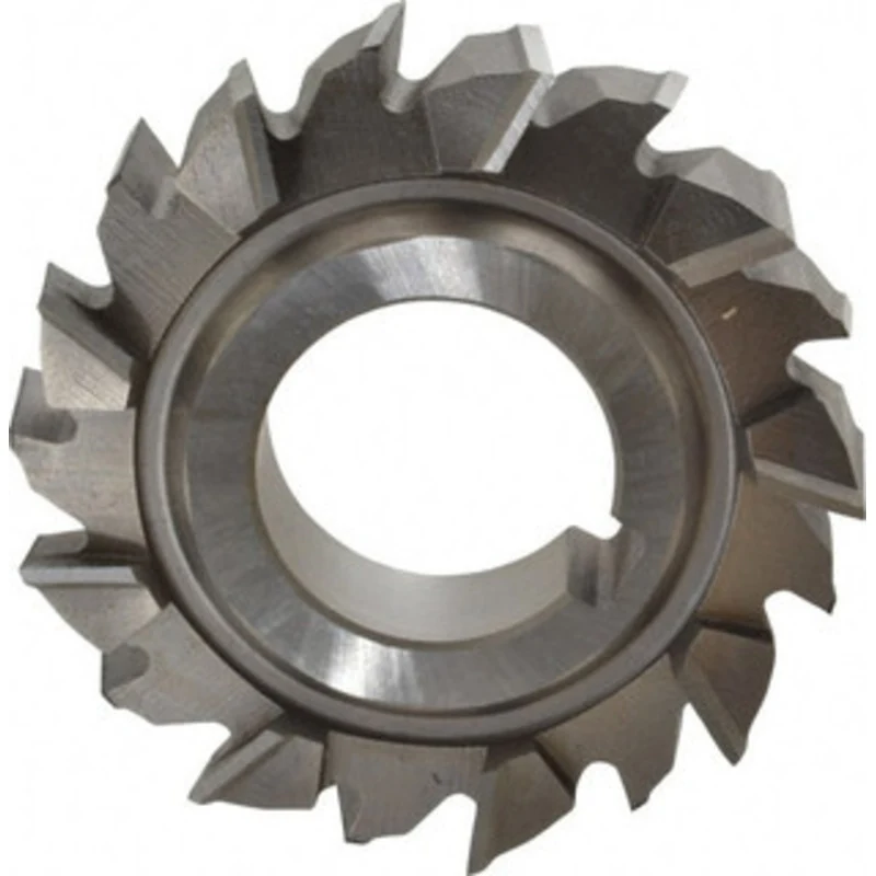 Made in USA 3 Diam x 3/4 Face Width Staggered Tooth Side Milling Cutter 1-1/4 Arbor Hole, High Speed Steel, Uncoated,...