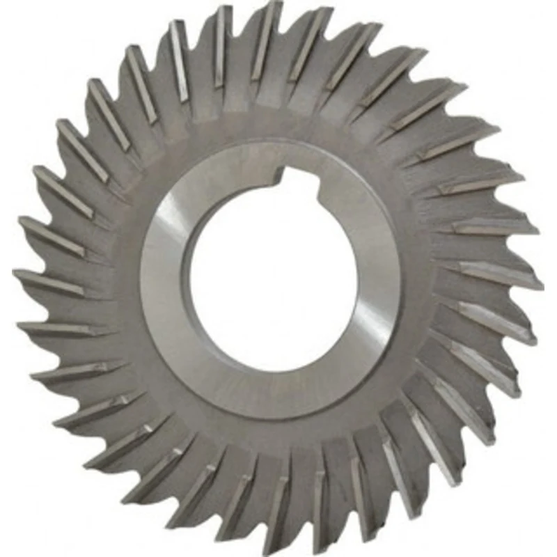 Made in USA 3 Diam x 9/64 Thick Straight Tooth Side Chip Saw 1 Arbor Hole Diam, High Speed Steel, Uncoated, 32 Teeth,...