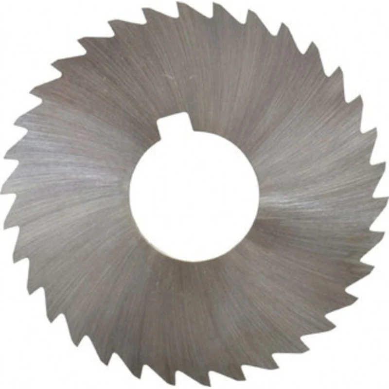 Made in USA 3 x 3/64, 1 Arbor, 34-Tooth High Speed Steel Slitting & Slotting Saw Uncoated, RH Cut, Straight Teeth, Co...