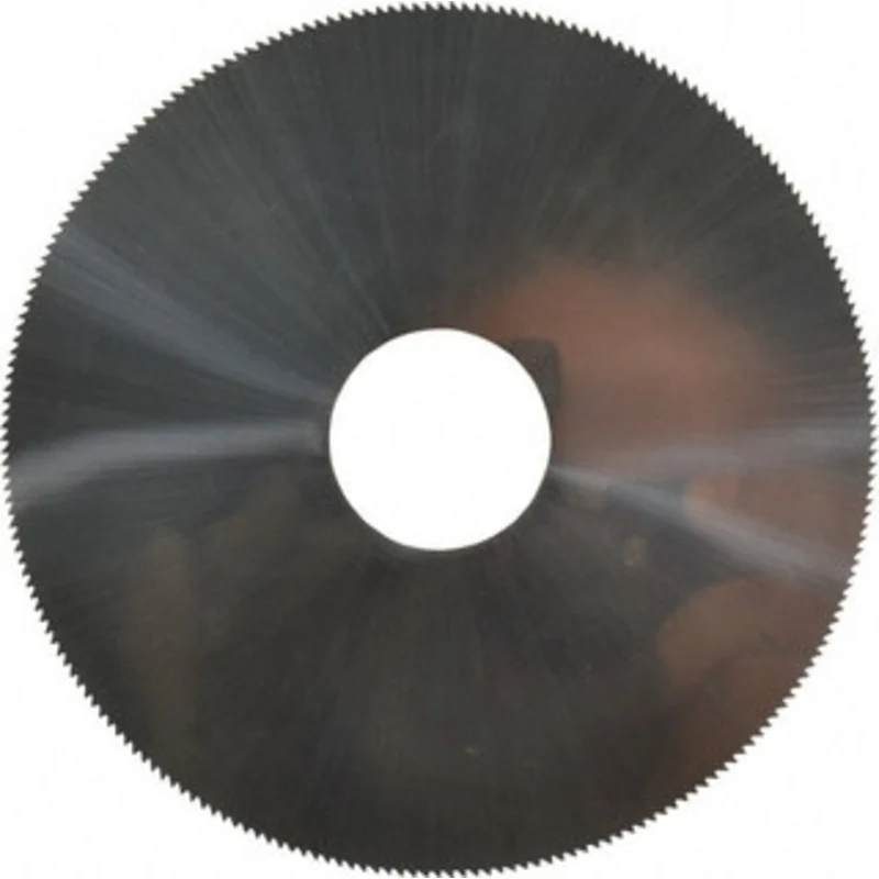 Made in USA 4 Diam x 0.02 Blade Thickness, 1 Arbor Hole Diam, 220 Teeth, Solid Carbide Jewelers Saw Uncoated X2E02022...