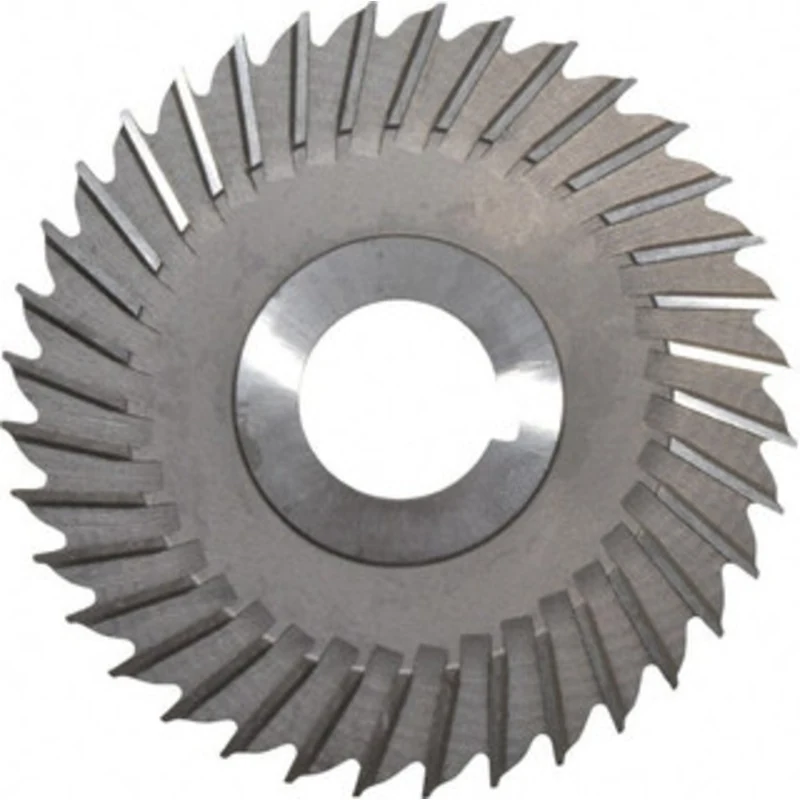 Made in USA 4 Diam x 1/8 Thick Straight Tooth Side Chip Saw 1 Arbor Hole Diam, High Speed Steel, Uncoated, 36 Teeth, ...