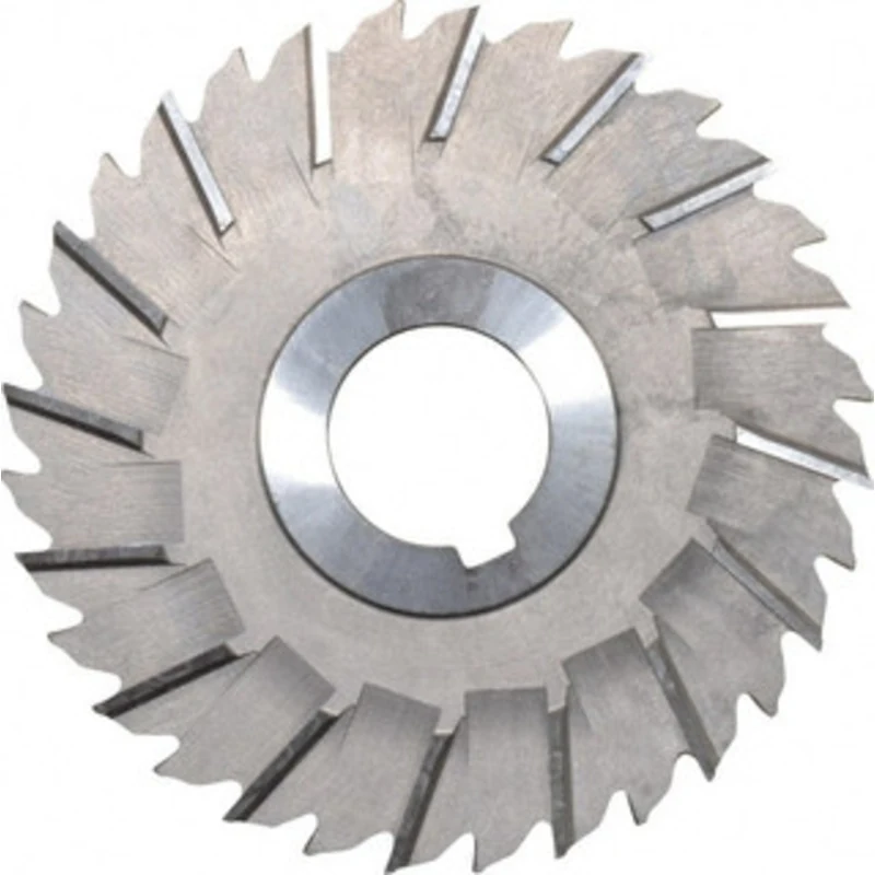 Made in USA 4 Diam x 5/32 Thick Staggered Tooth Side Chip Saw 1 Arbor Hole Diam, High Speed Steel, Uncoated, 32 Teeth...