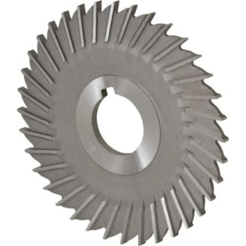 Made in USA 4 Diam x 5/32 Thick Straight Tooth Side Chip Saw 1 Arbor Hole Diam, High Speed Steel, Uncoated, 36 Teeth,...
