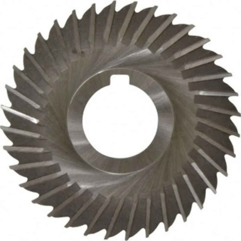 Made in USA 4 Diam x 7/64 Thick Straight Tooth Side Chip Saw 1-1/4 Arbor Hole Diam, High Speed Steel, Uncoated, 36 Te...
