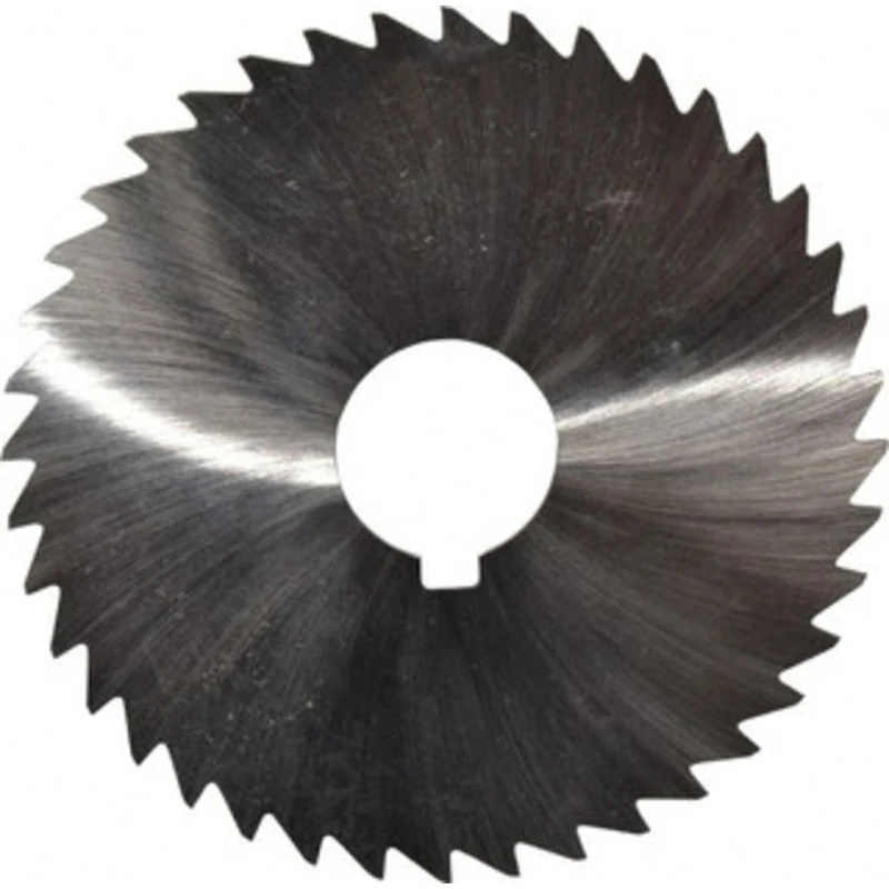 Made in USA 4 x 3/64, 1 Arbor, 40-Tooth High Speed Steel Slitting & Slotting Saw Uncoated, RH Cut, Straight Teeth, Co...