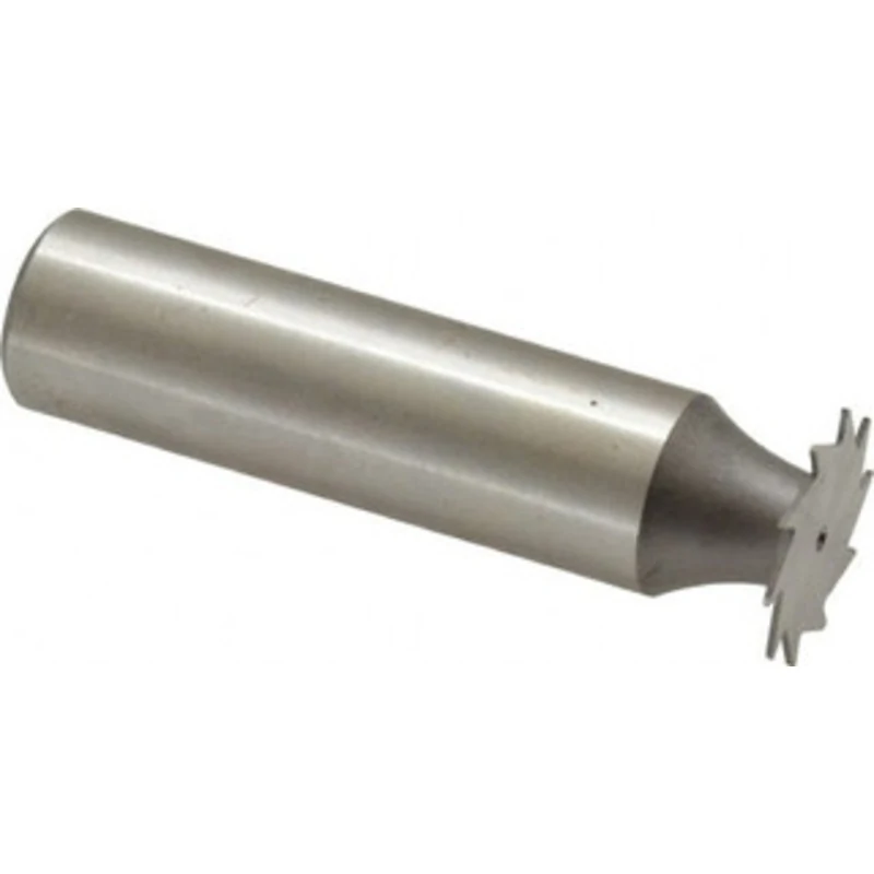 Made in USA 5/8 Cut Diam, 0.02 Cut Width, 1/2 Shank, Straight-Tooth Woodruff Keyseat Cutter High Speed Steel, Uncoate...