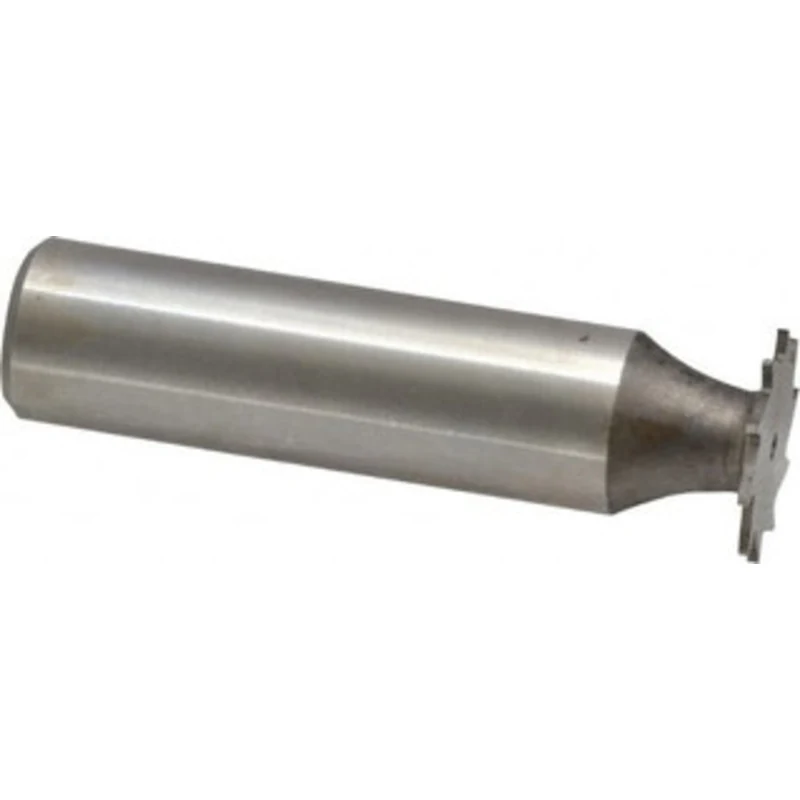 Made in USA 5/8 Cut Diam, 1/32 Cut Width, 1/2 Shank, Straight-Tooth Woodruff Keyseat Cutter High Speed Steel, Uncoate...