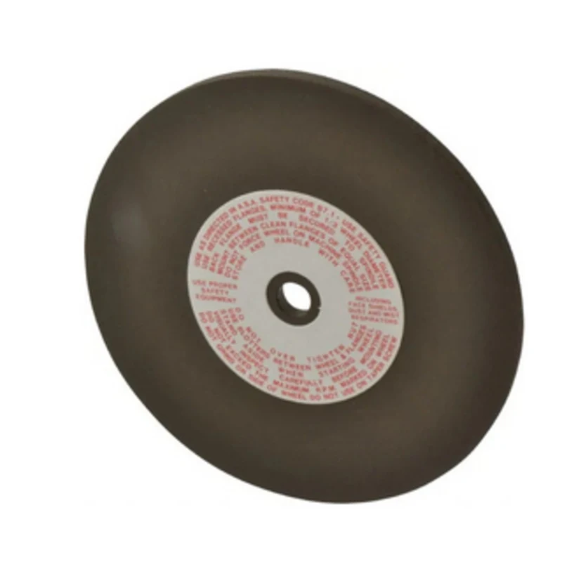 Made in USA 6 Diam x 1/2 Hole x 1/4 Thick, 80 Grit Surface Grinding Wheel Aluminum Oxide/Silicon Carbide Blend, Mediu...
