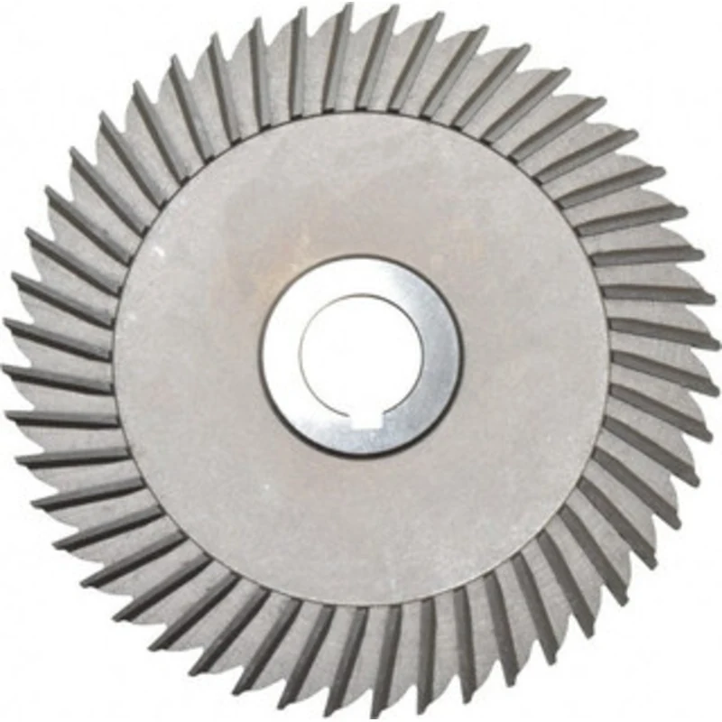 Made in USA 6 Diam x 1/4 Thick Straight Tooth Side Chip Saw 1 Arbor Hole Diam, High Speed Steel, Uncoated, 48 Teeth, ...