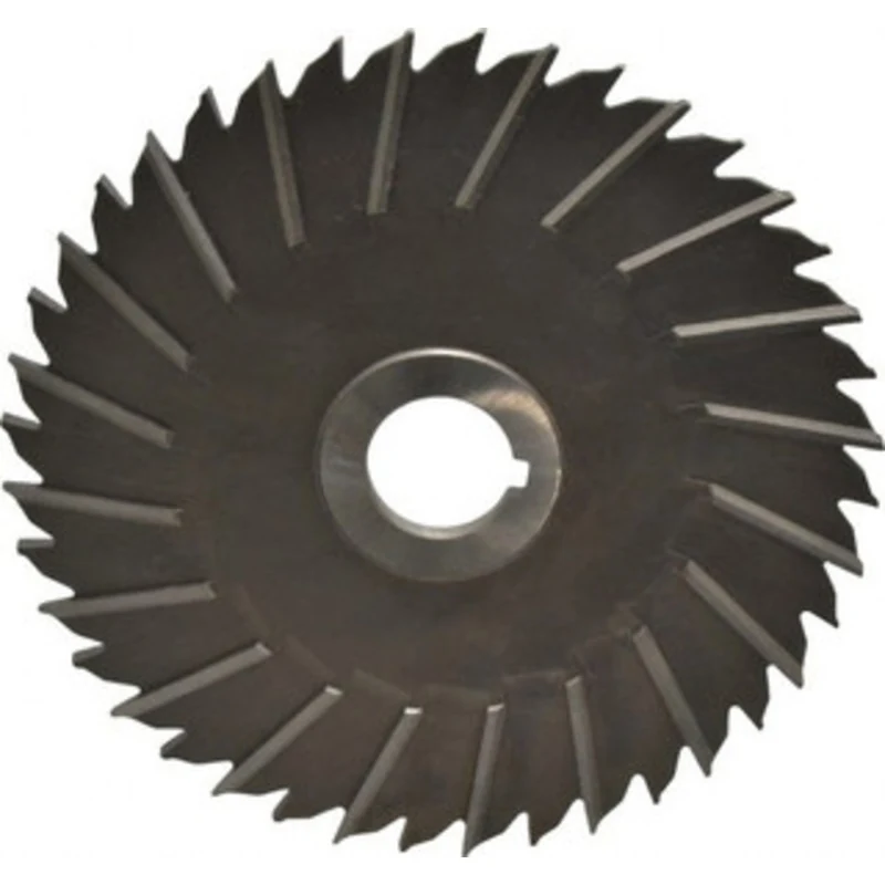 Made in USA 6 Diam x 3/16 Thick Staggered Tooth Side Chip Saw 1 Arbor Hole Diam, High Speed Steel, Uncoated, 40 Teeth...