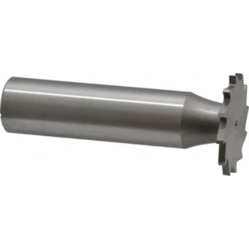 Made in USA 7/8 Cut Diam, 1/16 Cut Width, 1/2 Shank, Straight-Tooth Woodruff Keyseat Cutter High Speed Steel, Uncoate...