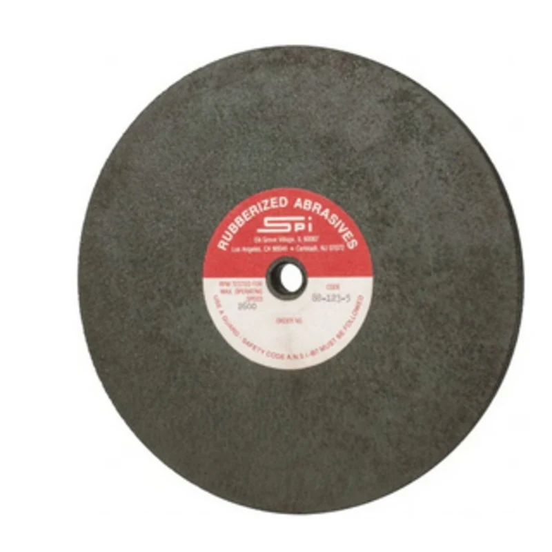 Made in USA 8 Diam x 1/2 Hole x 3/8 Thick, 46 Grit Surface Grinding Wheel Aluminum Oxide/Silicon Carbide Blend, Coars...