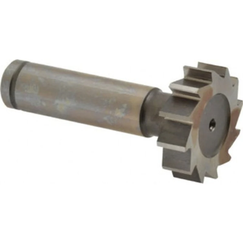 Made in USA ANSI 1009 (Old Std # C) 1-1/8 Cut Diam, 5/16 Cut Width, 1/2 Shank, Straight-Tooth Woodruff Keyseat Cutter...