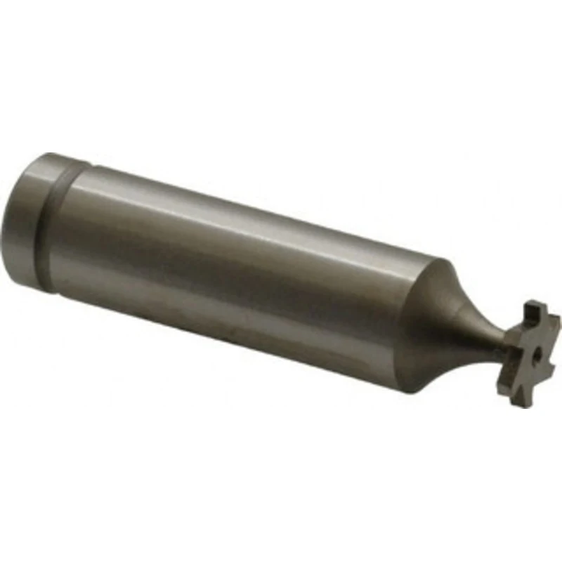Made in USA ANSI 203 (Old Std # 211) 3/8 Cut Diam, 1/16 Cut Width, 1/2 Shank, Staggered-Tooth Woodruff Keyseat Cutter...