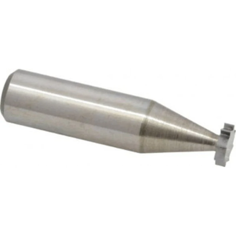 Made in USA ANSI 303 (Old Std # 212) 3/8 Cut Diam, 3/32 Cut Width, 1/2 Shank, Straight-Tooth Woodruff Keyseat Cutter ...