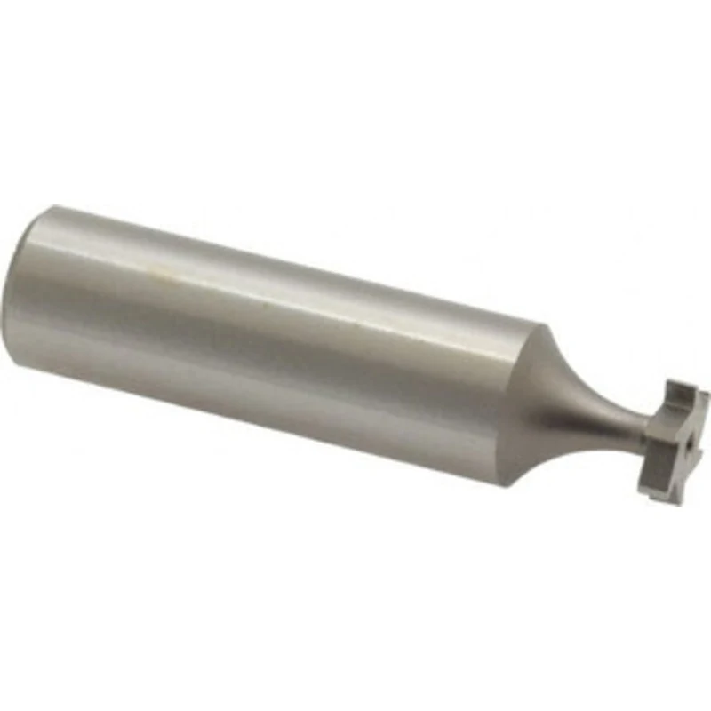 Made in USA ANSI 303 (Old Std # 212) 3/8 Cut Diam, 3/32 Cut Width, 1/2 Shank, Straight-Tooth Woodruff Keyseat Cutter ...
