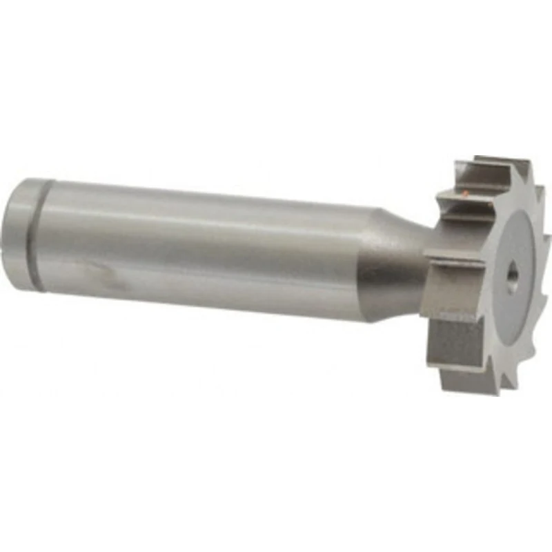Made in USA ANSI 808 (Old Std # 15) 1 Cut Diam, 1/4 Cut Width, 1/2 Shank, Straight-Tooth Woodruff Keyseat Cutter Coba...