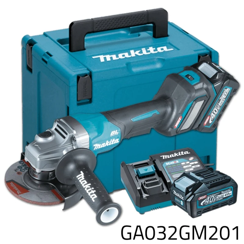 Makita GA032GM201 40V Cordless Brushless Angle Grinder 5" (XGT Series) [Set]