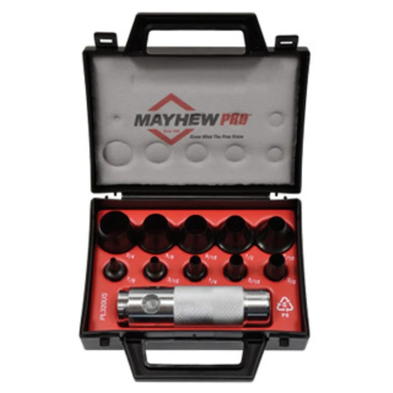 Mayhew 11 pc. Hollow Punch Set #320US - 66008