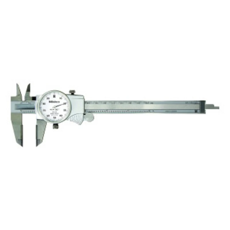 Mitutoyo Dial Caliper Series 505, 0-6 with Carbide OD & ID Jaws - 505-738
