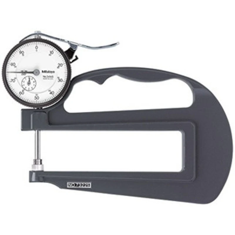 Mitutoyo Dial Thickness Gage Range 0-.1 Deep Throat - 7322-1
