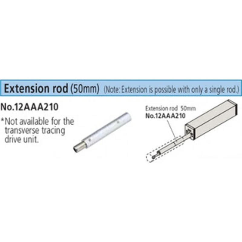 Mitutoyo EXTENSION ROD (50MM) - 12AAA210