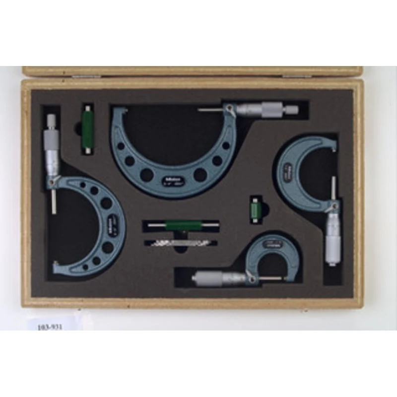 Mitutoyo Micrometer Set 0-4 - 103-931
