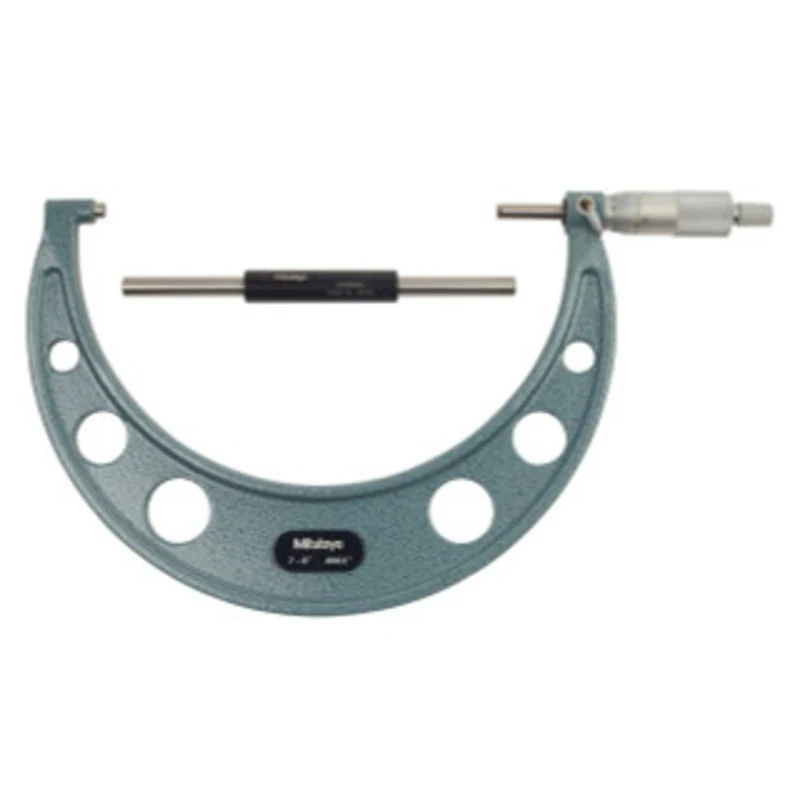 Mitutoyo Outside Micrometer, Manual 7-8 Ratchet Stop - 103-222