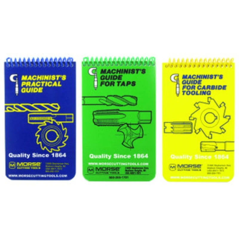 Morse Pocket Size Machinist Guides (3 piece set) - 1006