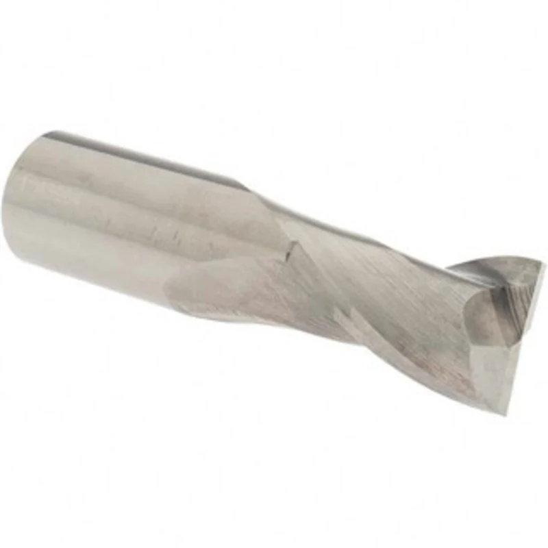OSG 1, 1-1/2 LOC, 1 Shank Diam, 4 OAL, 2 Flute, Solid Carbide Square End Mill Single End, Uncoated, Spiral Flute, 30 ...