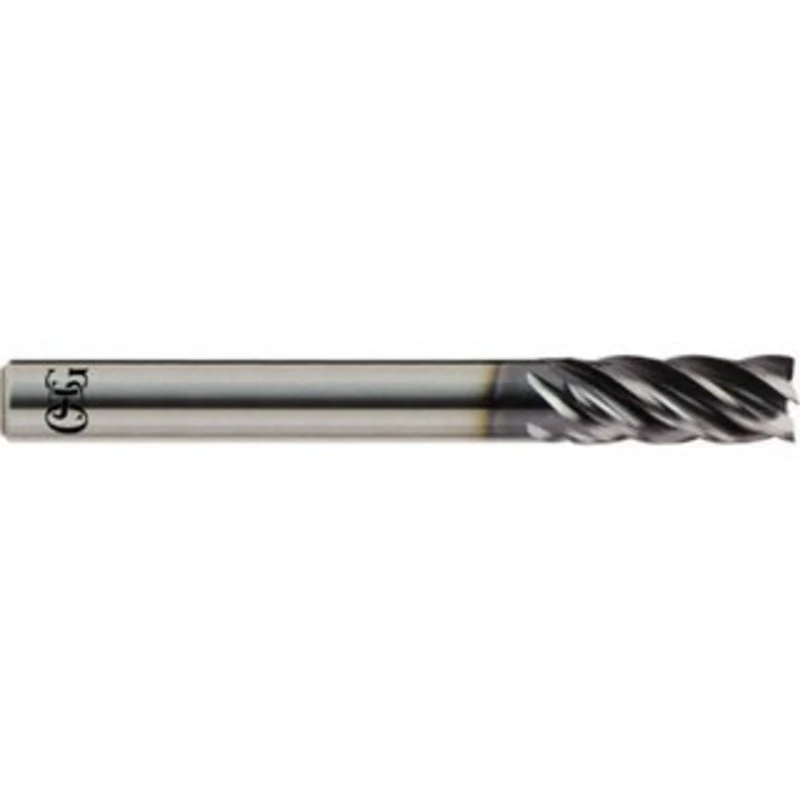 OSG 1, 1-1/2 LOC, 1 Shank Diam, 4 OAL, 5 Flute, Solid Carbide Square End Mill Single End, TiAlN Finish, Spiral Flute,...