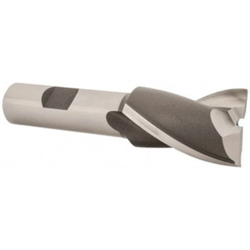 OSG 1, 1-1/2 LOC, 5/8 Shank Diam, 3-5/8 OAL, 2 Flute, Cobalt Square End Mill Single End, Uncoated, Spiral Flute, 30 H...