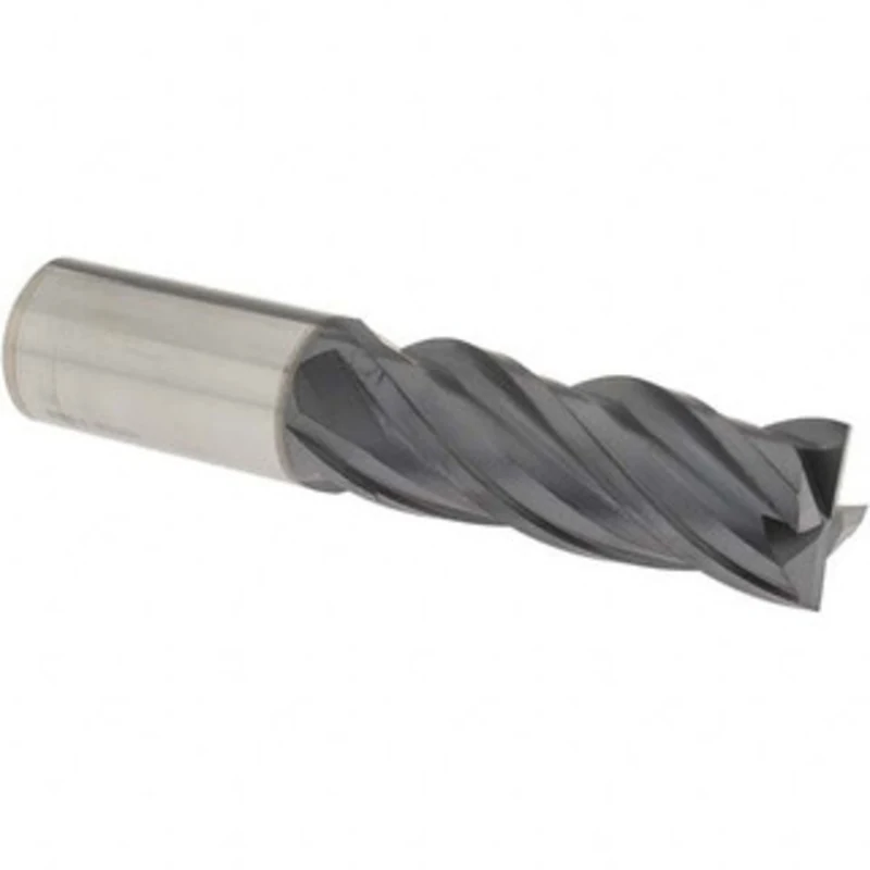 OSG 1, 2-1/2 LOC, 1 Shank Diam, 5 OAL, 4 Flute, Solid Carbide Square End Mill Single End, TiAlN Finish, Spiral Flute,...