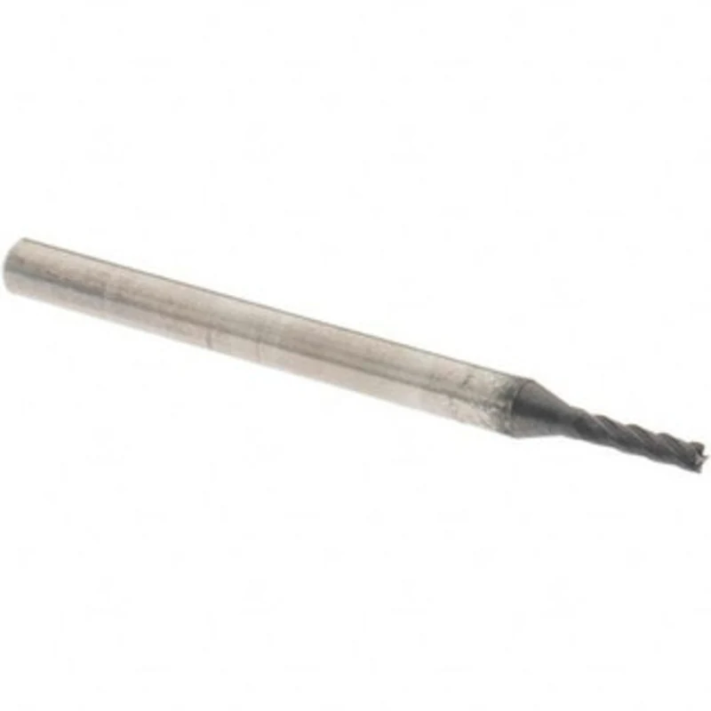 OSG 1.5mm, 5mm LOC, 3mm Shank Diam, 39mm OAL, 4 Flute, Solid Carbide Square End Mill Single End, TiAlN Finish, Spiral...