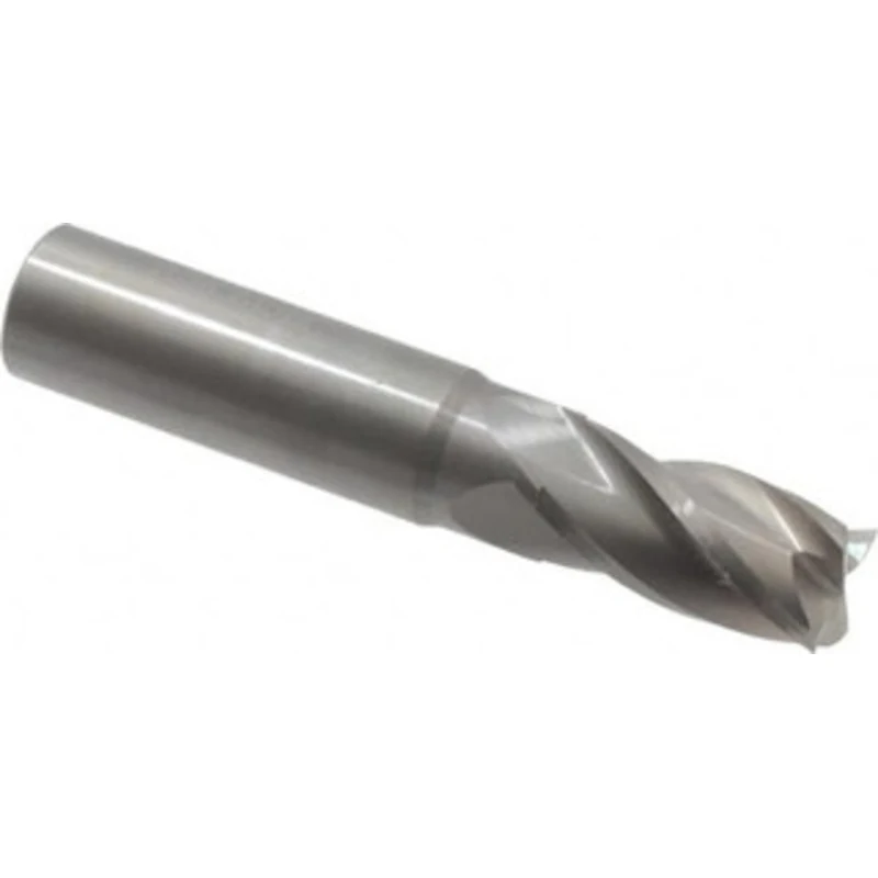 OSG 11/16, 1-3/8 LOC, 3/4 Shank Diam, 4 OAL, 4 Flute, Solid Carbide Square End Mill Single End, Uncoated, Spiral Flut...