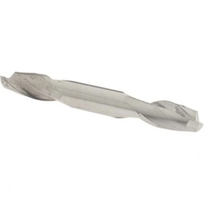 OSG 1/2, 1 LOC, 1/2 Shank Diam, 4 OAL, 2 Flute, Solid Carbide Square End Mill Double End, Uncoated, Spiral Flute, 30 ...
