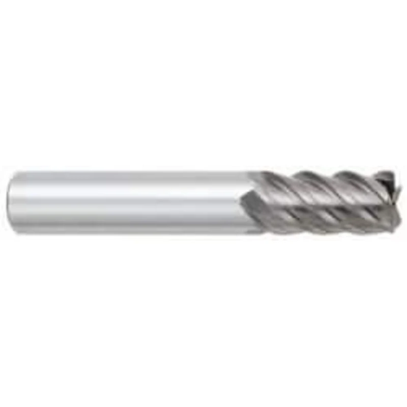 OSG 1/2, 1-1/4 LOC, 1/2 Shank Diam, 3 OAL, 5 Flute, Solid Carbide Square End Mill Single End, Uncoated, Spiral Flute,...