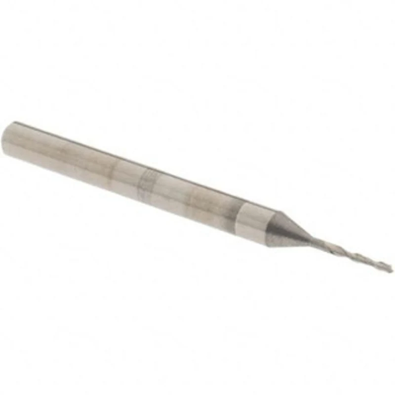 OSG 1/32, 1/8 LOC, 1/8 Shank Diam, 1-1/2 OAL, 2 Flute, Solid Carbide Square End Mill Single End, Uncoated, Spiral Flu...